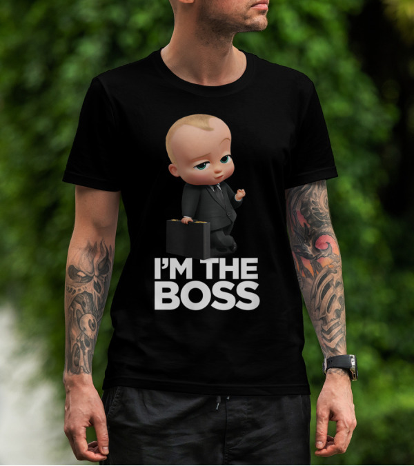 The Boss Baby I'm The Boss Suitcase Character T-Shirt