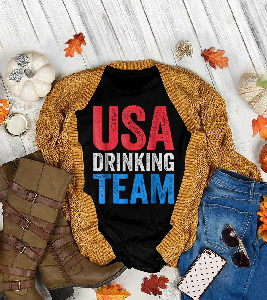 USA Drinking Team Fourth of July T-Shirt
