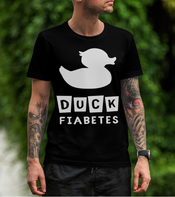 Duck Fiabetes Funny Diabetic Type 1 Diabetes T-Shirt