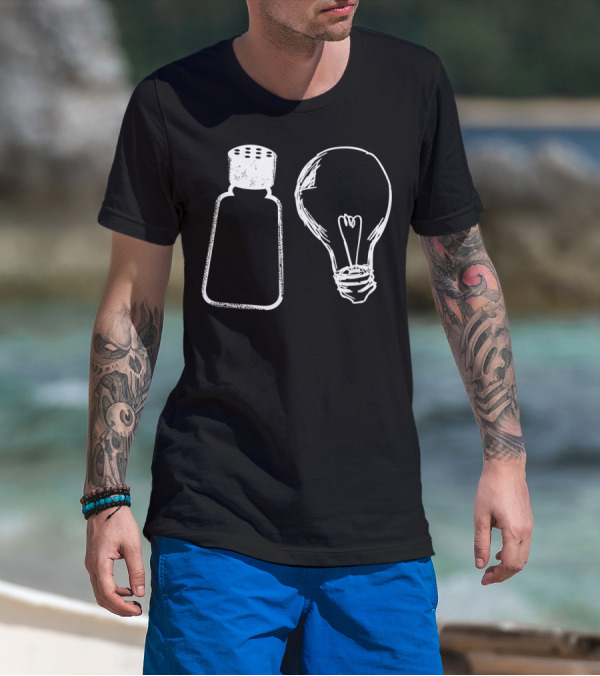 Salt And Light Bible Verses Matthew 5:13 Illustrative Christian Message T-Shirt