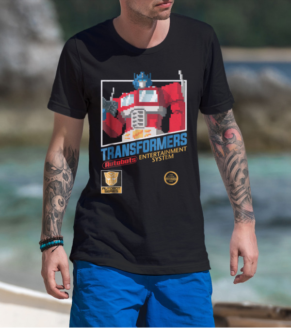 Transformers Autobot Series Optimus Prime Entertainment System T-Shirt