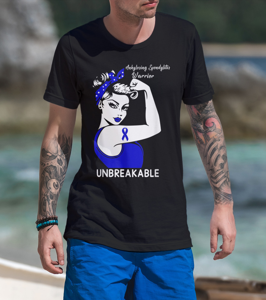 Ankylosing Spondylitis Warrior Unbreakable T-Shirt