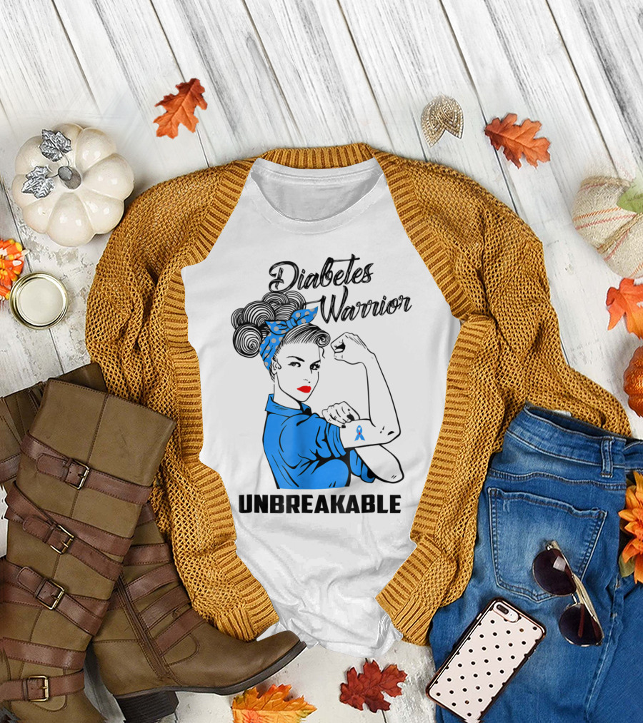 Diabetes Warrior Unbreakable T-Shirt