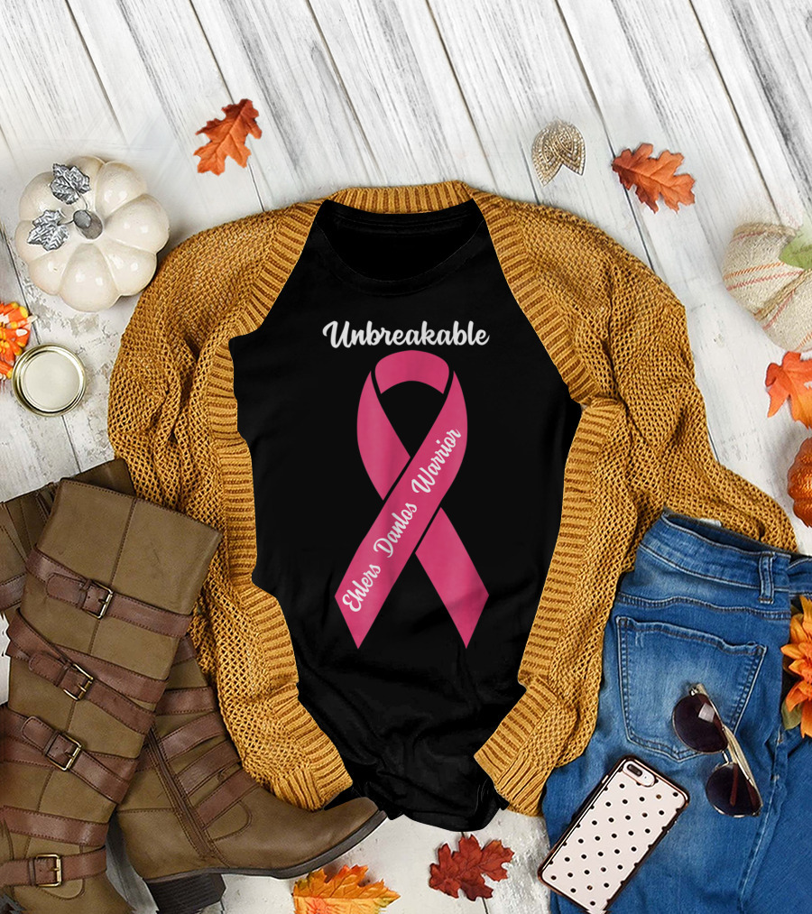 Unbreakable Ehlers Danlos Warrior Pink T-Shirt