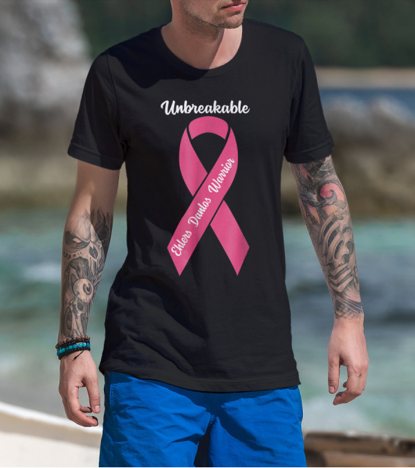 Unbreakable Ehlers Danlos Warrior Pink T-Shirt