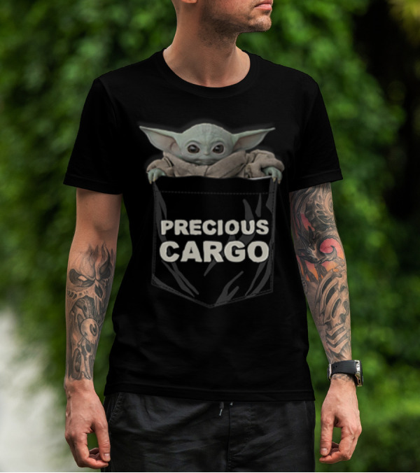Star Wars The Mandalorian Precious Cargo The Child T-Shirt