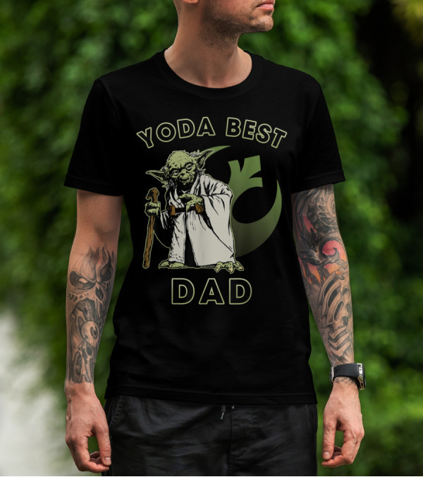 Star Wars Yoda Best Dad Rebel Alliance T-Shirt