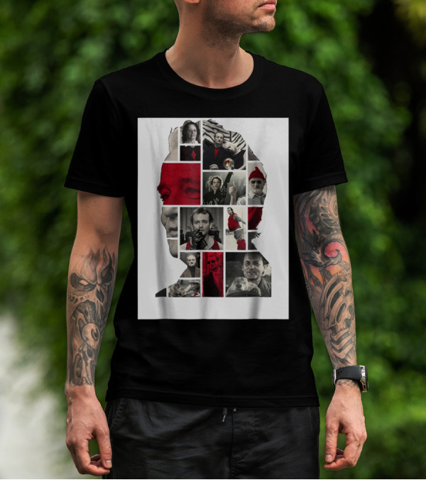 Classic Bill Murray Film Collage T-Shirt