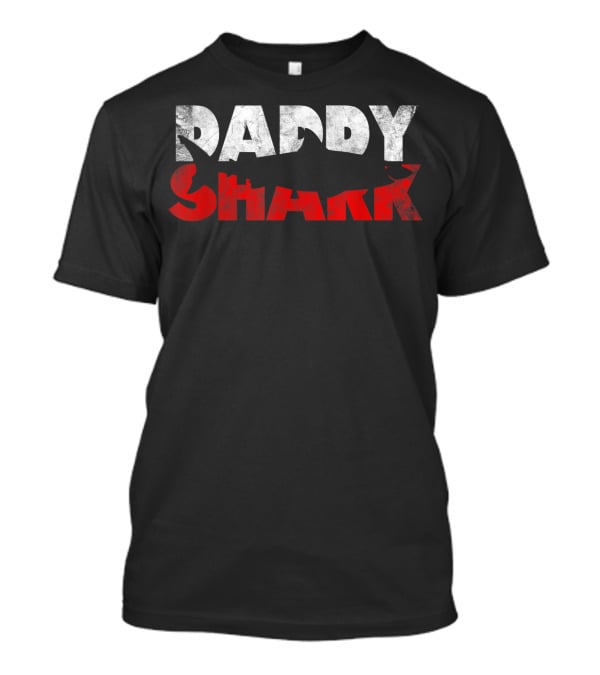 Daddy Shark From Wife Son Daughter Father's Day Family Matching T-Shirt