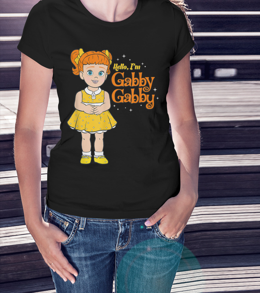 Disney Pixar Toy Story 4 Gabby Gabby Hello I'm Gabby Gabby T-Shirt