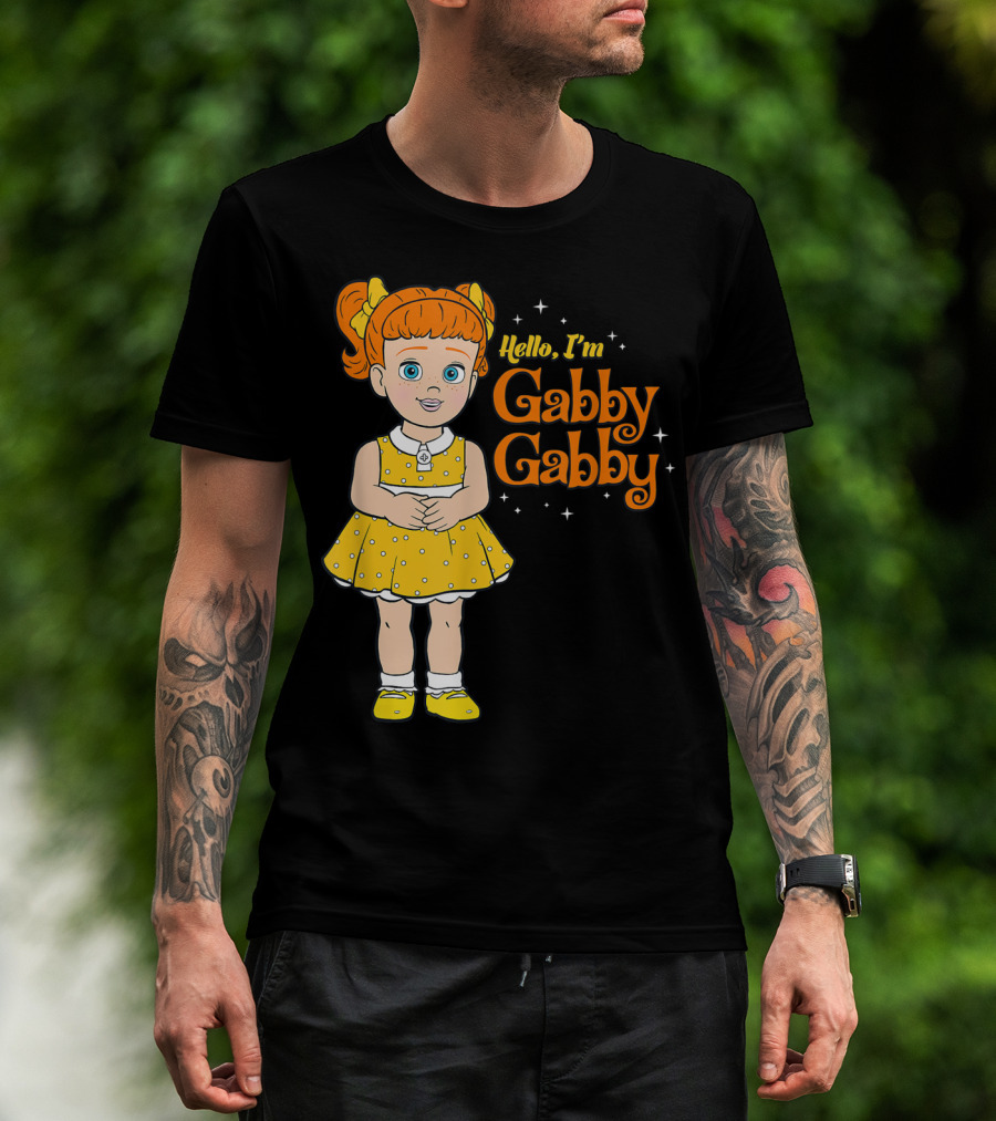 Disney Pixar Toy Story 4 Gabby Gabby Hello I'm Gabby Gabby T-Shirt