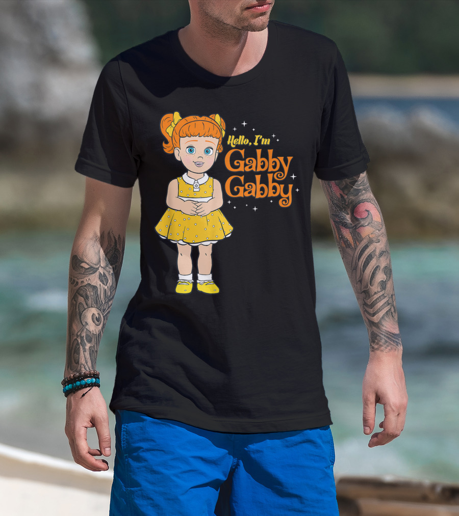 Disney Pixar Toy Story 4 Gabby Gabby Hello I'm Gabby Gabby T-Shirt