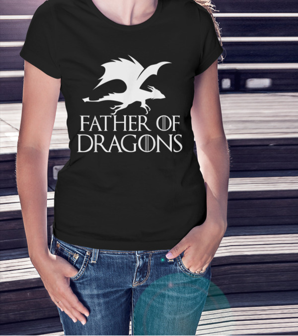 Father Of Dragons Fantasy Symbol T-Shirt