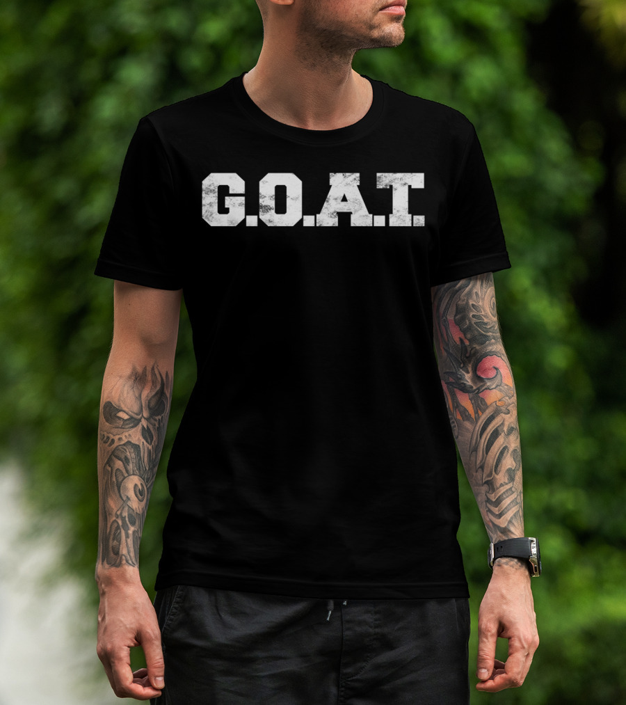 G.O.A.T Greatest Of All Time Gym Workout T-Shirt