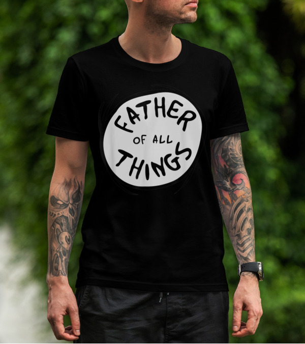Father Of All Things Dr Seuss Emblem RED T-Shirt
