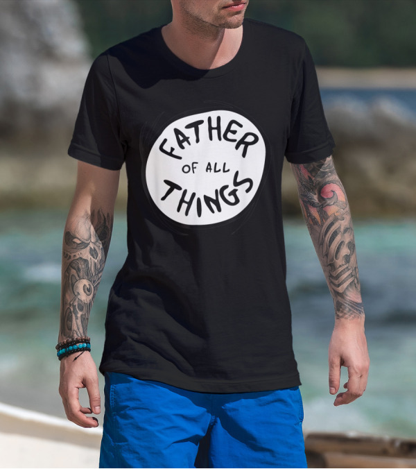 Father Of All Things Dr Seuss Emblem RED T-Shirt