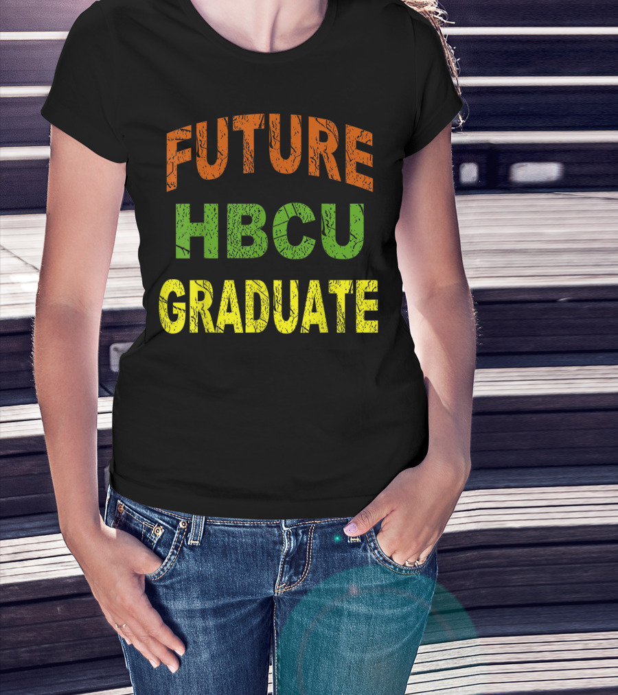 Future HBCU Graduate Bold Multicolor T-Shirt