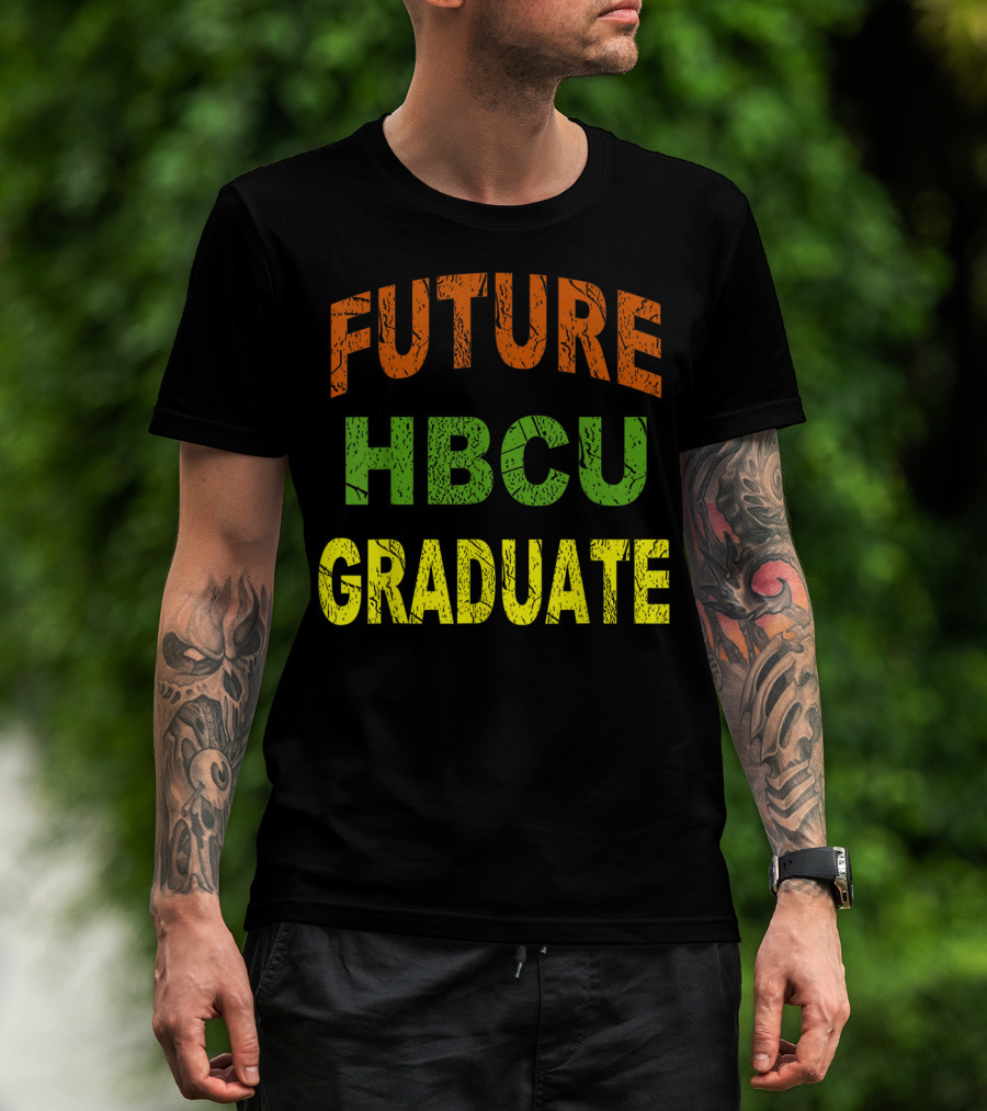 Future HBCU Graduate Bold Multicolor T-Shirt