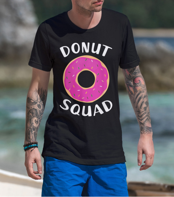Donut Squad Funny Donut Lover Sprinkles T-Shirt