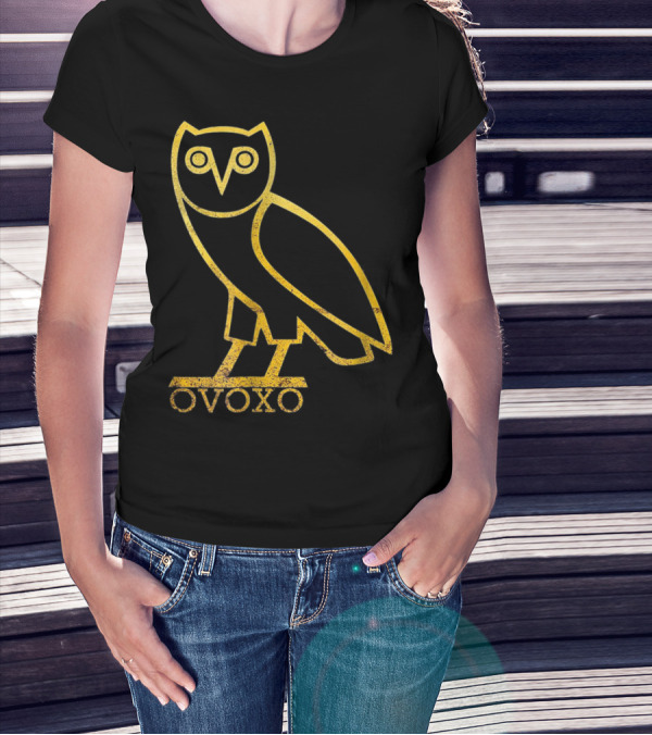 Drake OVOXO Gold Owl T-Shirt