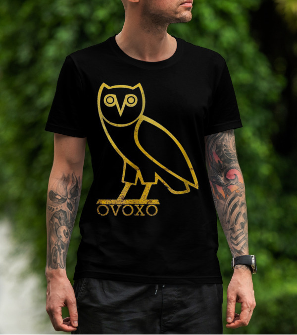 Drake OVOXO Gold Owl T-Shirt