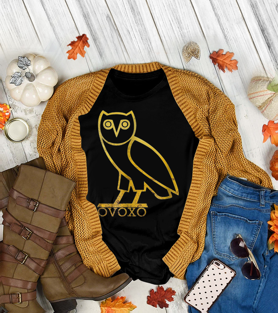 Drake OVOXO Gold Owl T-Shirt