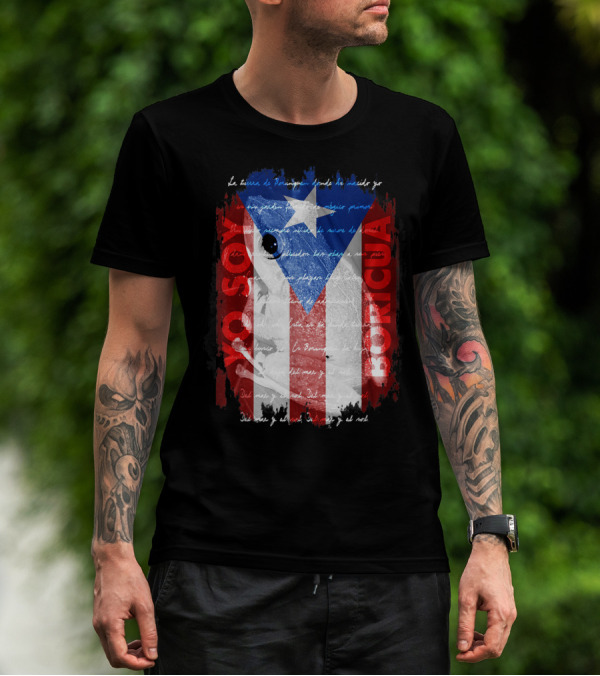 Yo Soy Boricua Puerto Rico Flag Coqui Pride T-Shirt