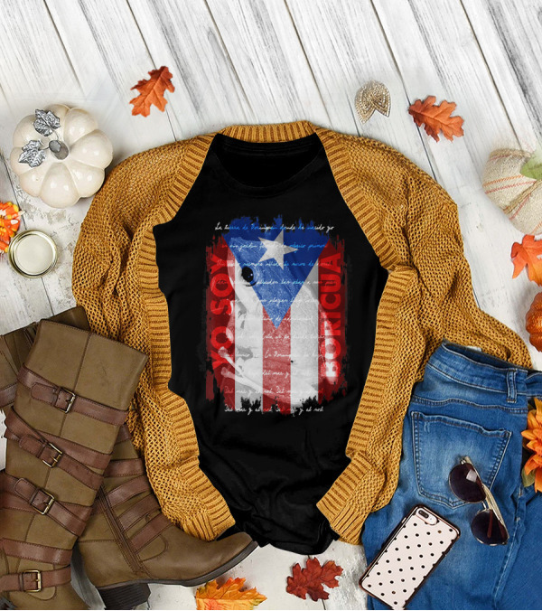 Yo Soy Boricua Puerto Rico Flag Coqui Pride T-Shirt