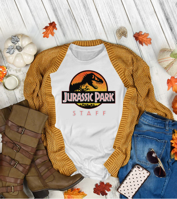 Jurassic Park Staff Ranger Uniform T-Rex T-Shirt