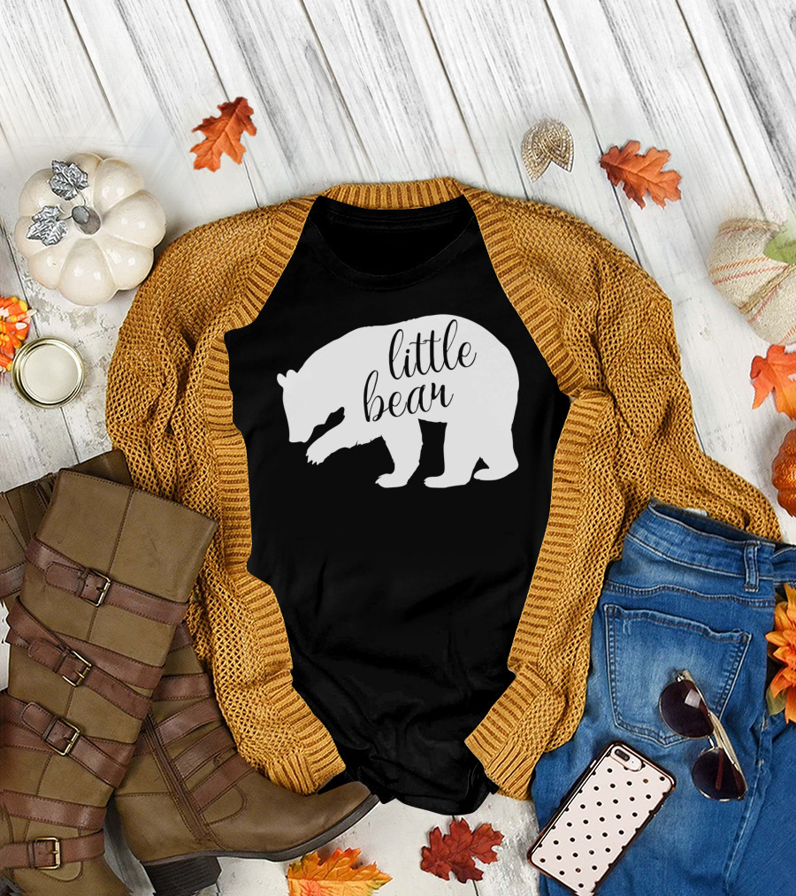Little Bear Funny And Adorable Family T-Shirt