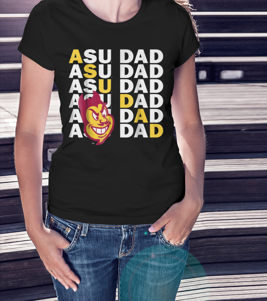 Arizona State Sun Devils ASU Dad T-Shirt