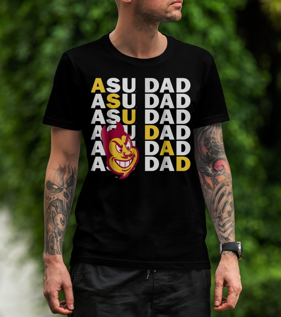 Arizona State Sun Devils ASU Dad T-Shirt