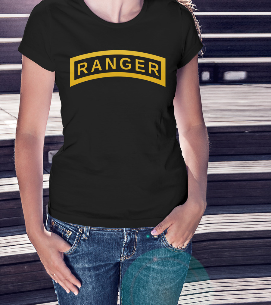 Ranger Tab Army Ranger School Badge Emblem T-Shirt
