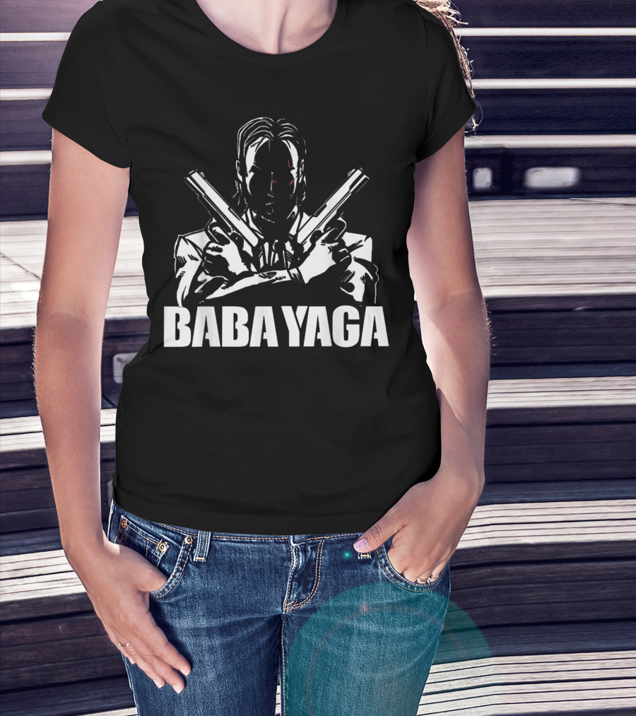 Baba Yaga John Wick Dual Pistols T-Shirt
