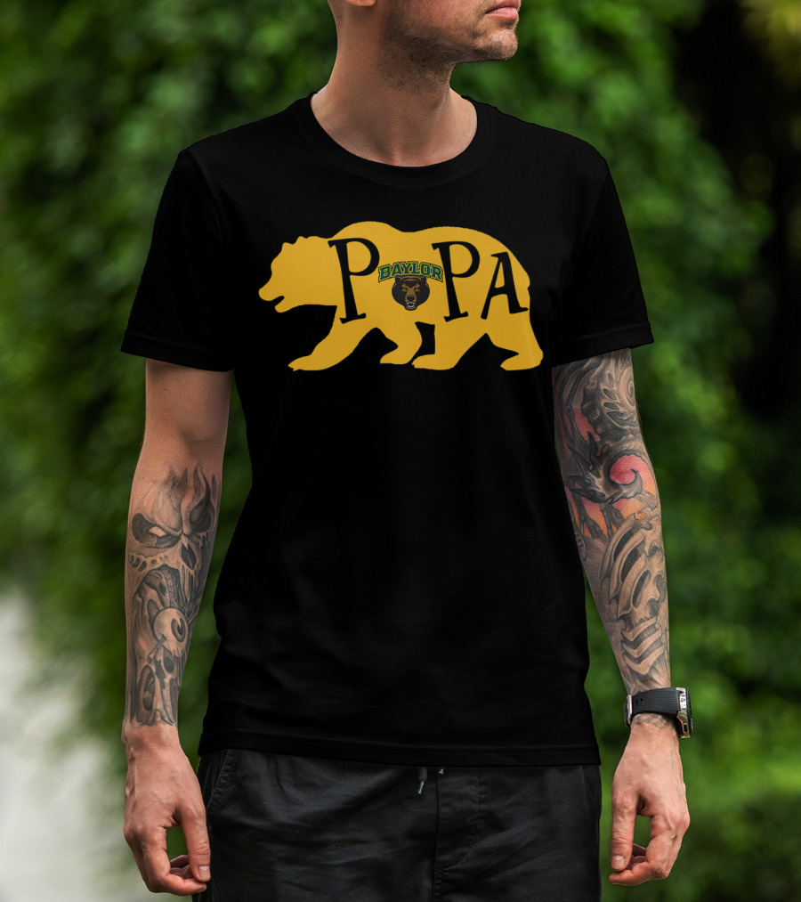 Baylor Bears Papa Bear T-Shirt