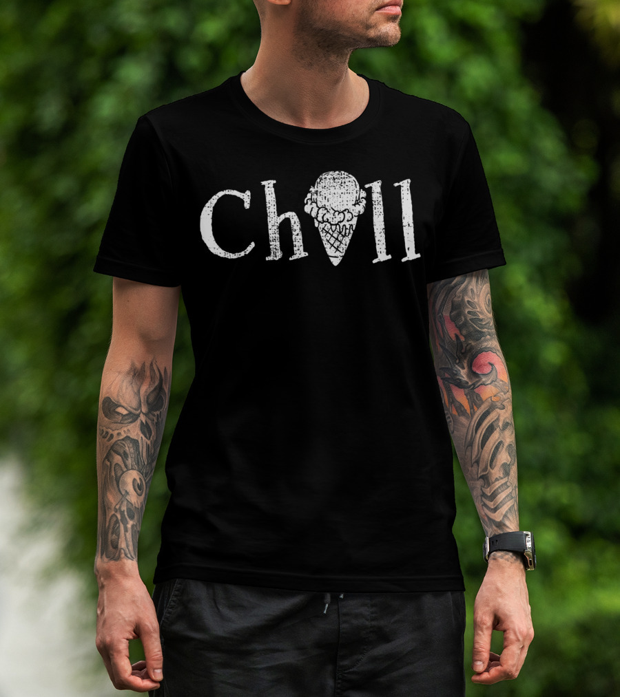 Chill Summer Ice Cream Vintage Treats T-Shirt