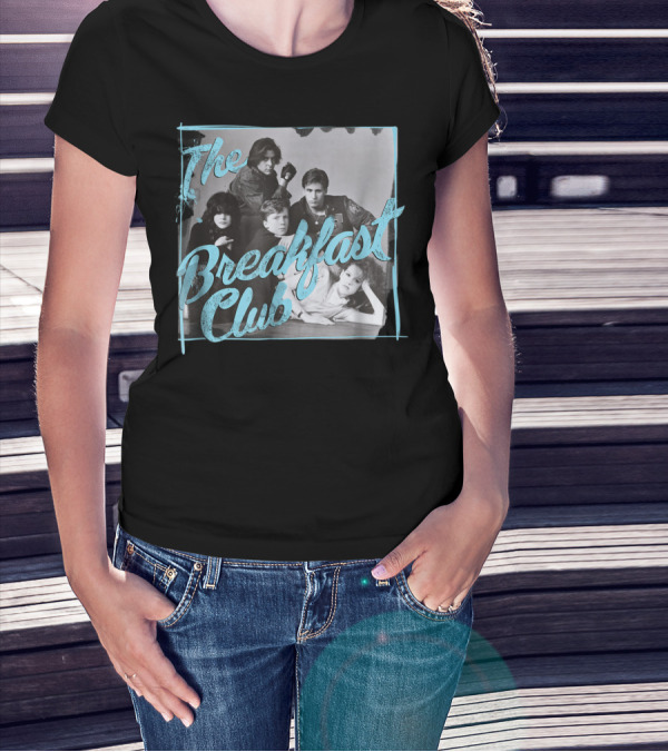 The Breakfast Club Movie Cast Group Photo Album Cover T-Shirt