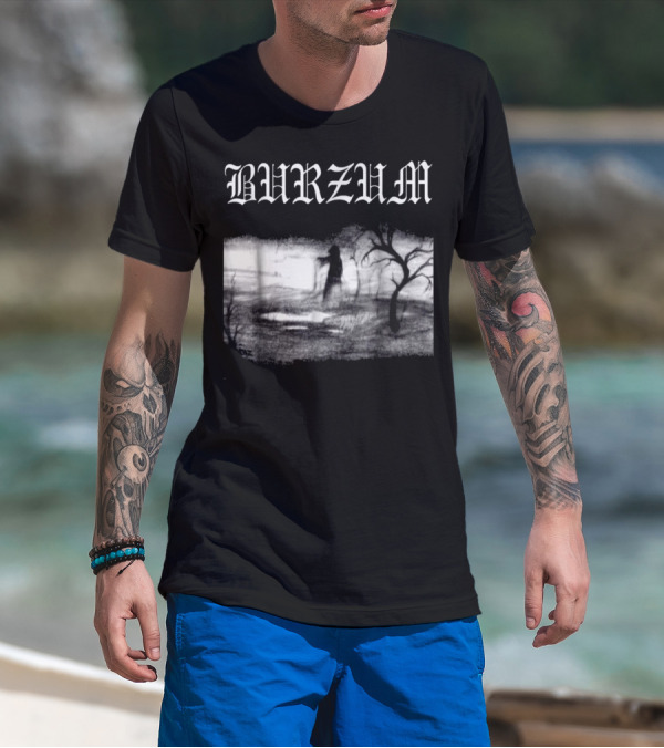 BURZUM Filosofem Album Artwork Black Metal T-Shirt