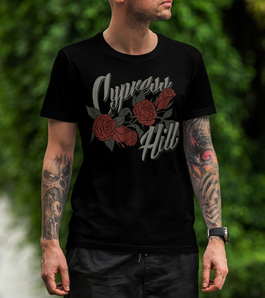 Cypress Hill Red Rose Tequila Sunrise T-Shirt