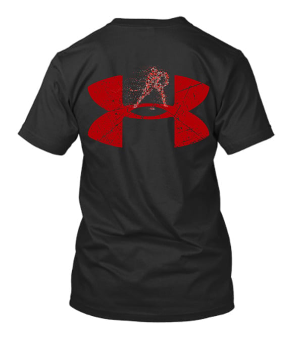 Under Armour Hockey Logo Player Silhouette T-Shirt
