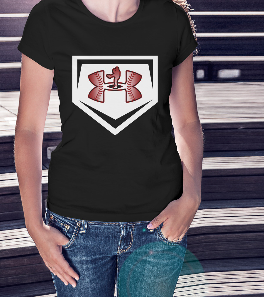 Under Armour Baseball Pitcher Home Plate T-Shirt