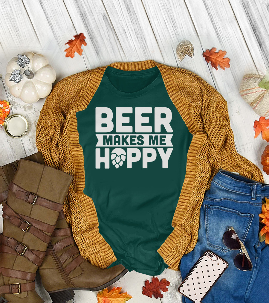 BEER MAKES ME HAPPY T-Shirt