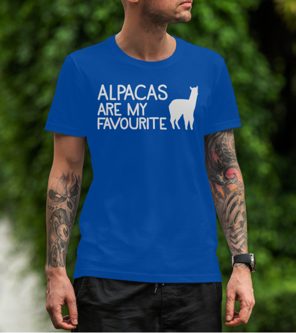 ALPACAS ARE MY FAVOURITE T-Shirt