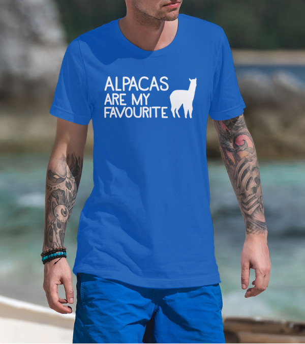 ALPACAS ARE MY FAVOURITE T-Shirt