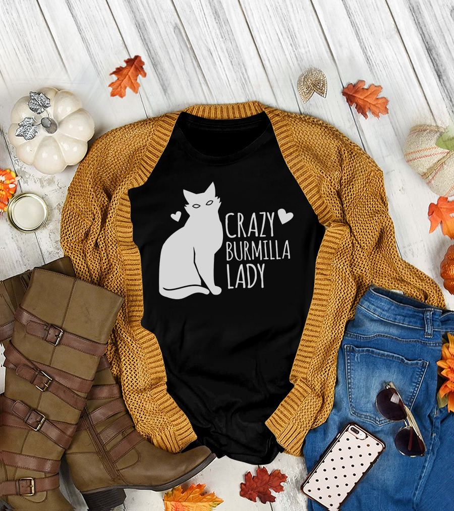 CRAZY BURMILLA LADY T-Shirt