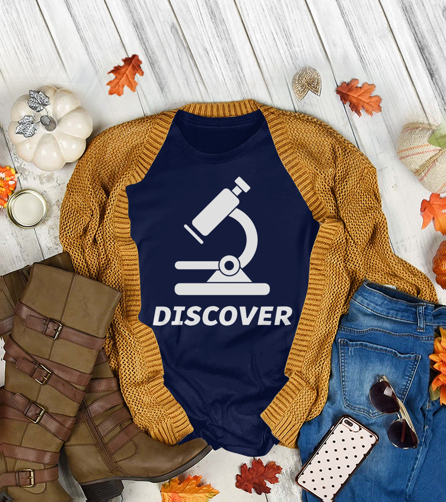 Discover Science with Microscope Greatness T-Shirt