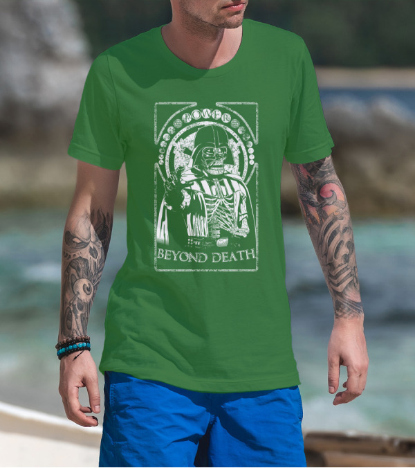 Power Beyond Death Darth Vader Skeleton Vintage T-Shirt