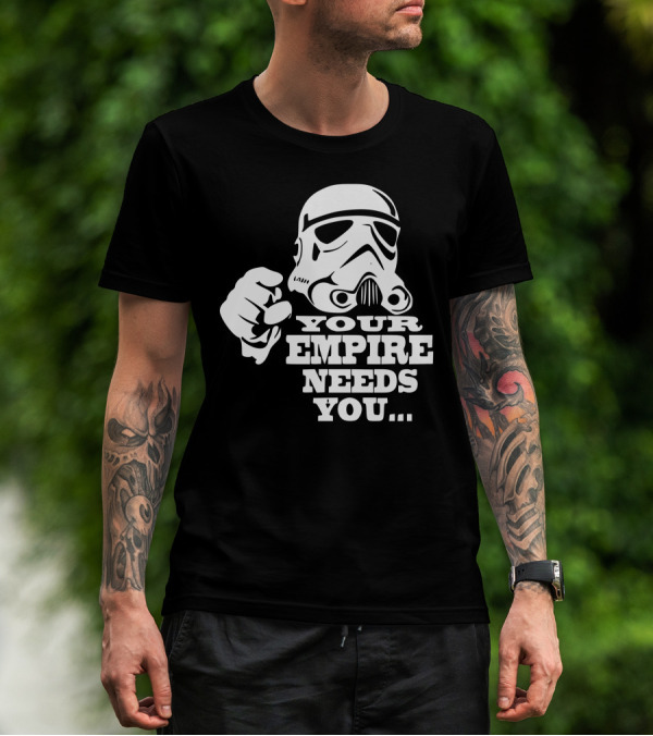 Your Empire Needs You Stormtrooper Recruitment T-Shirt