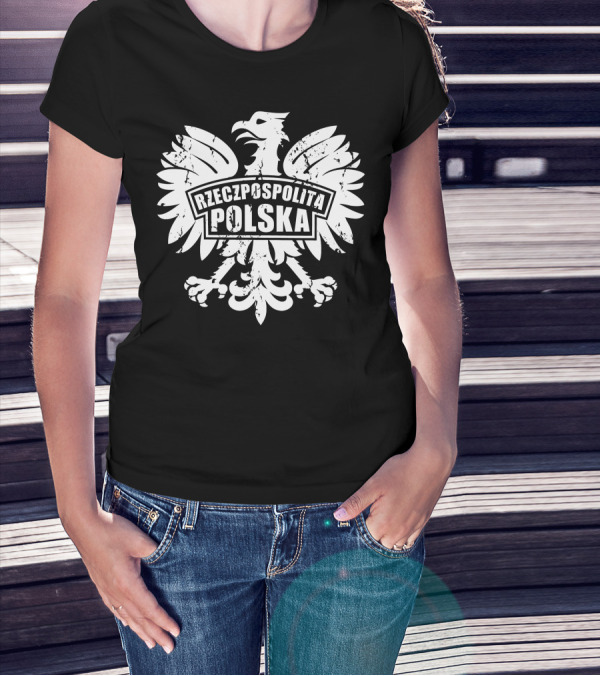 RZECZPOSPOLITA POLSKA Eagle Emblem T-Shirt