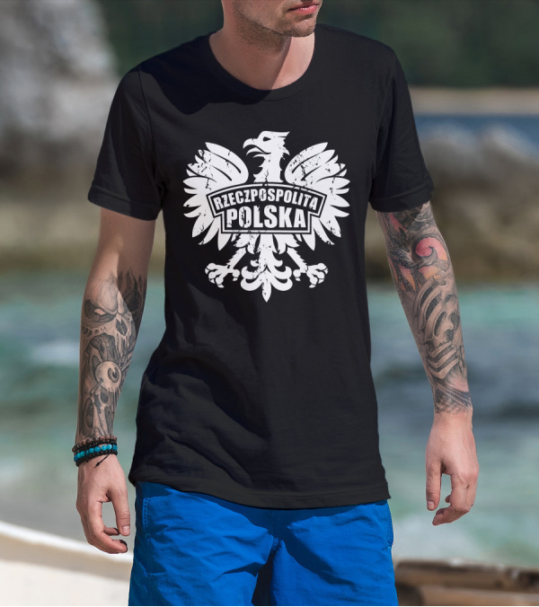 RZECZPOSPOLITA POLSKA Eagle Emblem T-Shirt